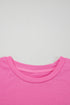 Soft Stretch Blend Crew Neck Short Sleeve Tee