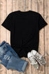 Soft Stretch Blend Crew Neck Short Sleeve Tee
