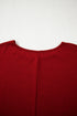 Soft Stretch Blend Extended Cuff Long Sleeve Top