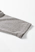 Soft Stretch Blend Extended Cuff Long Sleeve Top