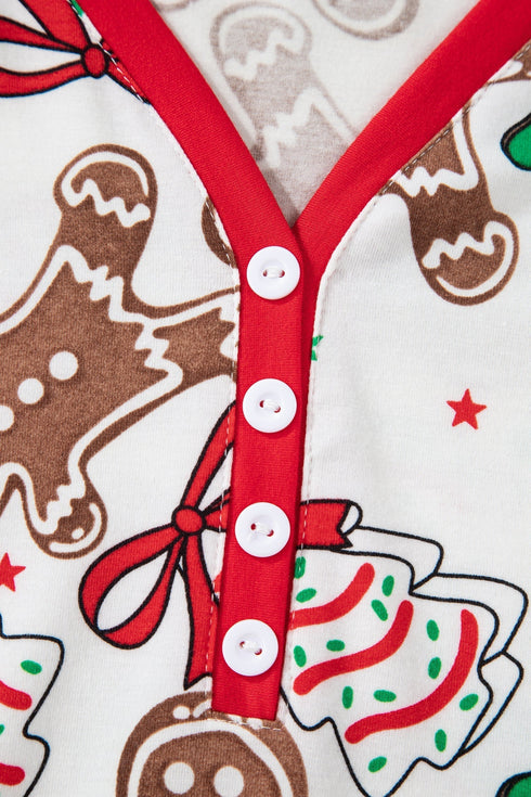 Soft Stretch Button Neck Two Piece Lounge Set