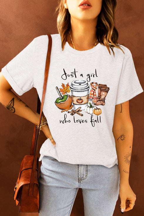 Soft Stretch Crew Neck Short Sleeve Graphic T Shirt