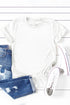 Soft Stretch Crew Neck Short Sleeve Jersey Tee