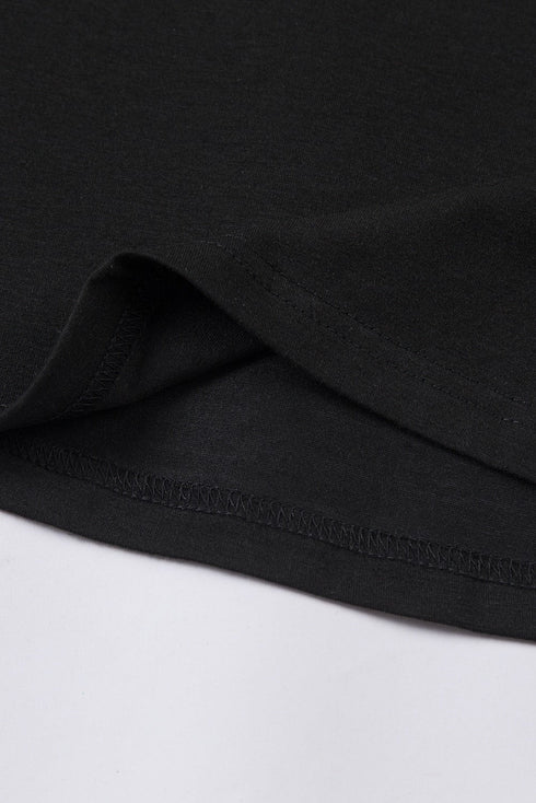 Soft Stretch Crew Neck Short Sleeve Jersey Tee