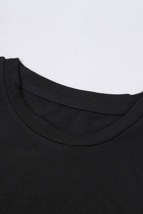 Soft Stretch Crew Neck Short Sleeve Jersey Tee