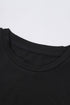 Soft Stretch Crew Neck Short Sleeve Jersey Tee