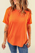 Soft Stretch Crew Neck Short Sleeve Jersey Tee