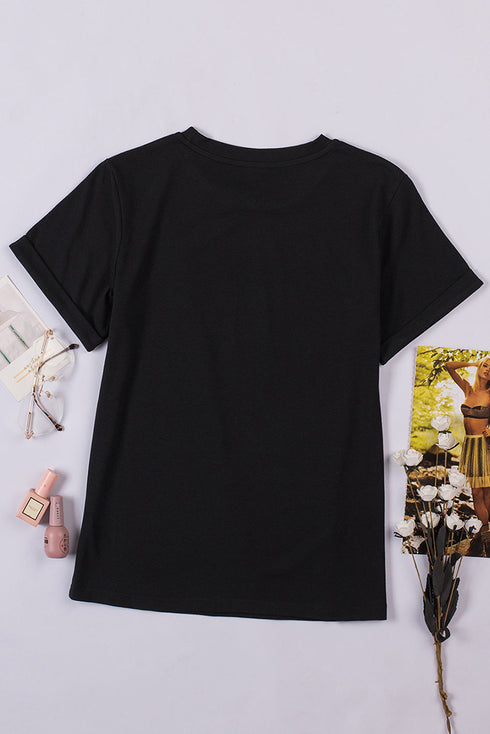 Soft Stretch Crew Neck Short Sleeve Jersey Tee