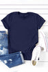 Soft Stretch Crew Neck Short Sleeve Jersey Tee