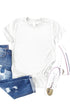 Soft Stretch Crew Neck Short Sleeve Jersey Tee