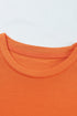 Soft Stretch Crew Neck Short Sleeve Jersey Tee