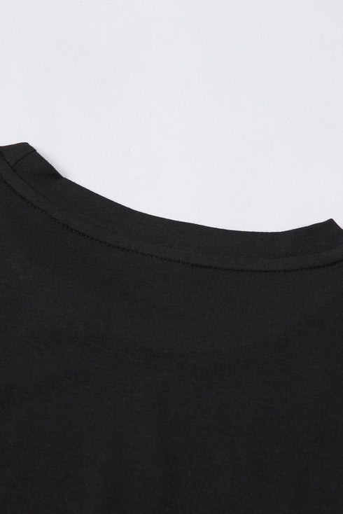 Soft Stretch Crew Neck Short Sleeve Jersey Tee