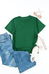 Soft Stretch Crew Neck Short Sleeve Jersey Tee