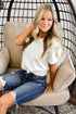Soft Stretch Crew Neck Short Sleeve Jersey Tee