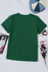 Soft Stretch Crew Neck Short Sleeve Jersey Tee