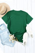 Soft Stretch Crew Neck Short Sleeve Jersey Tee