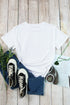 Soft Stretch Crew Neck Short Sleeve Jersey Tee