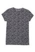 Soft Stretch Knit Animal Pattern Tunic Top