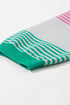 Soft Striped Knit Patch Pocket Pullover Sweater