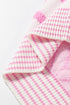 Soft Textured Argyle Pattern Open Front Cardigan