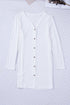 Soft Textured Knit Button Front Long Sleeve Cardigan