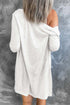Soft Textured Knit Button Front Long Sleeve Cardigan