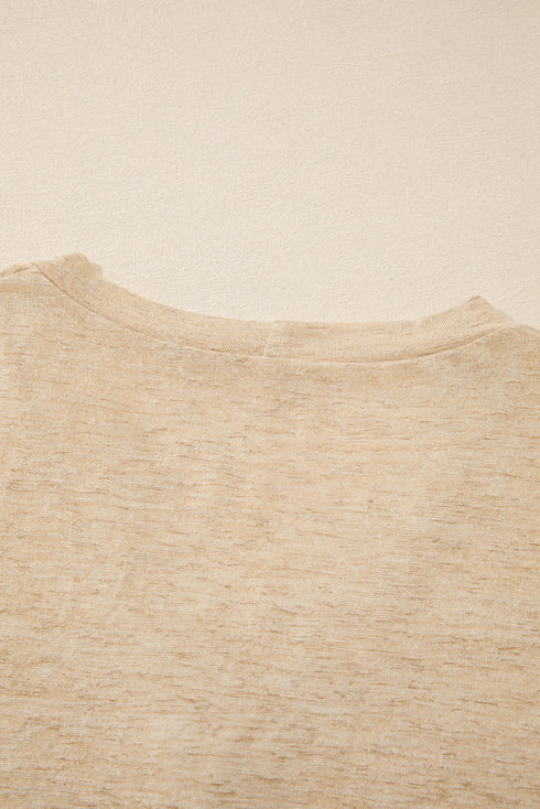 Soft Textured Knit Button Front Long Sleeve Cardigan