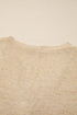 Soft Textured Knit Button Front Long Sleeve Cardigan