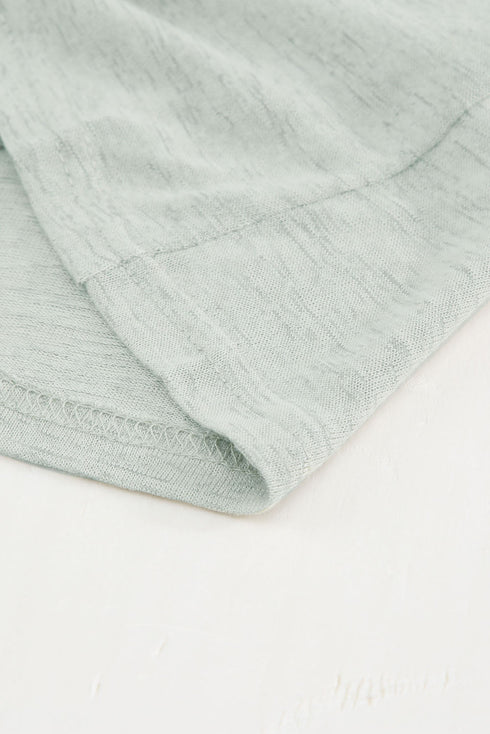 Soft Textured Knit Button Front Long Sleeve Cardigan