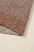 Soft Textured Knit Open Front Pocket Cardigan