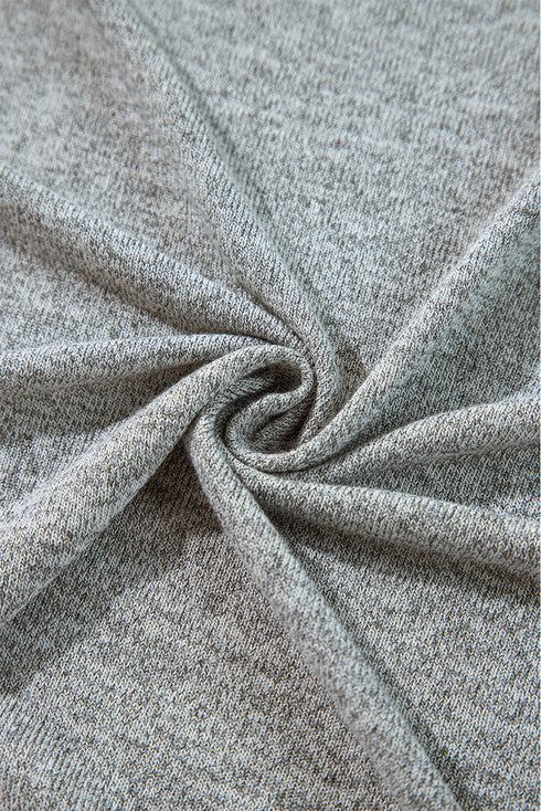 Soft Textured Open Front Long Sleeve Cardigan