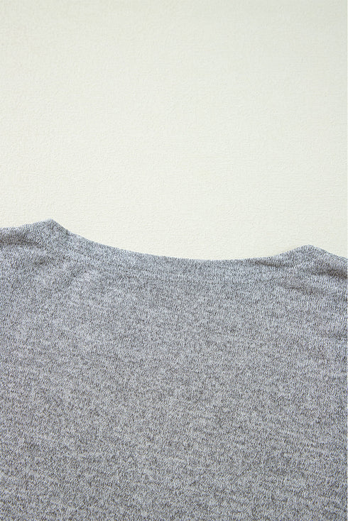 Soft Textured Open Front Long Sleeve Cardigan