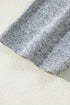 Soft Textured Open Front Long Sleeve Cardigan