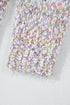 Soft Textured Speckled Open Front Relaxed Fit Cardigan