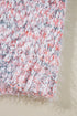 Soft Textured Speckled Open Front Relaxed Fit Cardigan