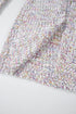 Soft Textured Speckled Open Front Relaxed Fit Cardigan