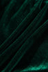 Soft Velvet Shirred Waist Tiered Short Sleeve Maxi Dress