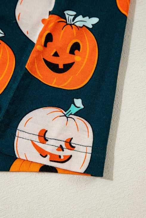 Soft Viscose Graphic Print Button Front Pajama Set