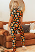 Soft Viscose Graphic Print Button Front Pajama Set