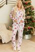 Soft Viscose Novelty Print Long Sleeve Pajama Set