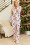 Soft Viscose Novelty Print Long Sleeve Pajama Set