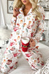 Soft Viscose Novelty Print Long Sleeve Pajama Set