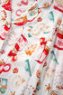 Soft Viscose Novelty Print Long Sleeve Pajama Set