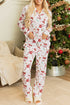 Soft Viscose Novelty Print Long Sleeve Pajama Set