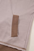 Soft Waffle Knit Panel Button Pullover Hoodie