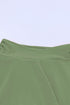 Solid Active Criss Cross Waist Flared Swim Skirt Bottoms