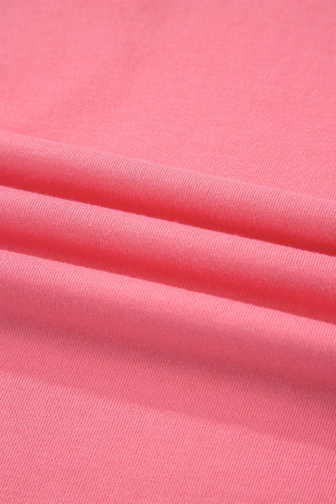 Solid Active Ruffled Sleeve Half Zipped Short Set