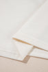 Solid Casual Cropped Tee And Ruffle Short Sets
