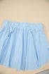 Solid Casual Drawstring Elastic Waistband Lined Tennis Skort