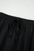 Solid Casual Drawstring Elastic Waistband Lined Tennis Skort